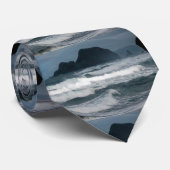 ハワイアンコーストトロピカルパラダイスパターン ネクタイ (ロール)