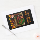 ハワイアンコーヒー 長方形シール (封筒)