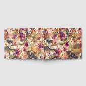 ハワイアンゴールデントロピッエレガントクスヴィンテージウェディング ゲストブック (全面)