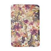 ハワイアンゴールデントロフィエレガントックスモダンヴィンテージ バスマット (正面縦)