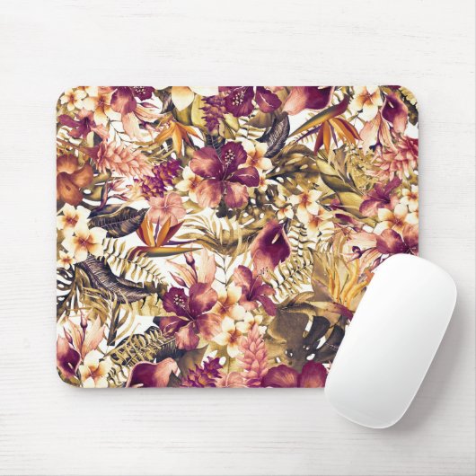 ハワイアンゴールデントロフィエレガントックスモダンヴィンテージ マウスパッド (マウス)