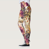 ハワイアンゴールデントロフィエレガントックスモダンヴィンテージ レギンス (左)