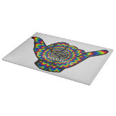 ハワイアンサイケデリックシャカサンダー_コーブ カッティングボード (角)