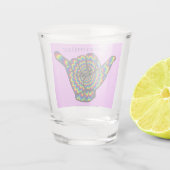 ハワイアンサイケデリックシャカサンダー_コーブ ショットグラス (裏面)