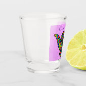 ハワイアンサイケデリックシャカサンダー_コーブ ショットグラス (左)
