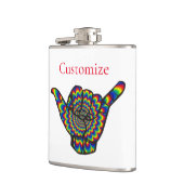 ハワイアンサイケデリックシャカサンダー_コーブ フラスク (左)