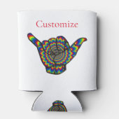 ハワイアンサイケデリックシャカサンダー_コーブ 缶クーラー (裏面)