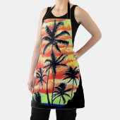 ハワイアンサンセットココパームズ エプロン (インサイチュ)