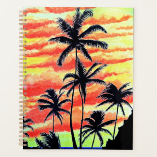 ハワイアンサンセットココパームズ プランナー手帳