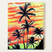 ハワイアンサンセットココパームズ プランナー手帳 (裏面)