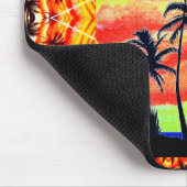 ハワイアンサンセットココパームズ マウスパッド (コーナー)