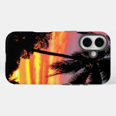 ハワイアンサンセットフォンケース Case-Mate iPhoneケース (裏面 (横))