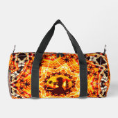 ハワイアンサンセットフラパームズ ダッフルバッグ (裏面)