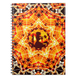 ハワイアンサンセットフラパームズ ノートブック