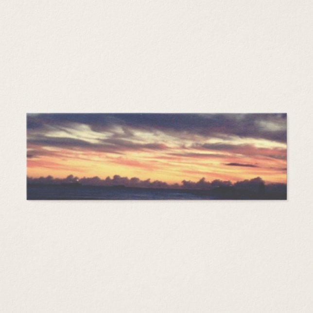 ハワイアンサンセットミニブックマーク (正面)