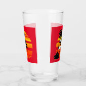 ハワイアンサンセット ドリンクグラス タンブラーグラス (左)