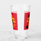 ハワイアンサンセット ドリンクグラス タンブラーグラス (右)