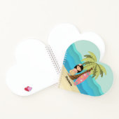 ハワイアンサーファーガール ノートブック (内部)