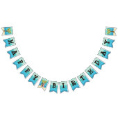 ハワイアンサーファーガール バンティングフラッグ (全)