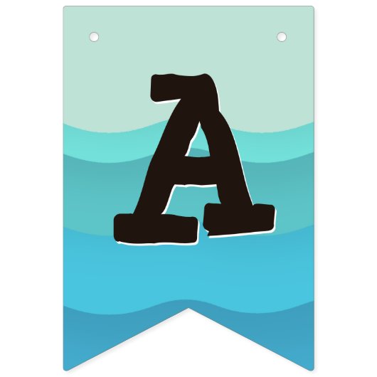 ハワイアンサーファーガール バンティングフラッグ (第3の旗)