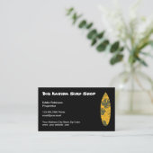 ハワイアンサーフィンショップテーマ 名刺 (スタンド正面)