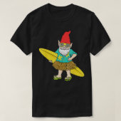 ハワイアンサーフィン格言ここに今日マウイに行った Tシャツ (デザイン正面)