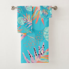 ハワイアンシダ バスタオルセット