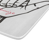 ハワイアンシャカブラウェーブサンダー_コーブ カッティングボード (角)