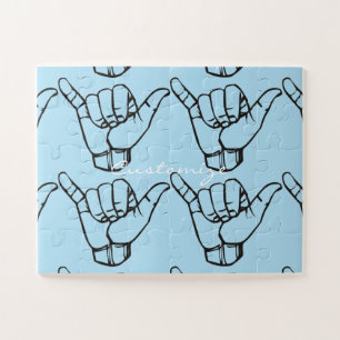 ハワイアンシャカブラウェーブサンダー_コーブ ジグソーパズル