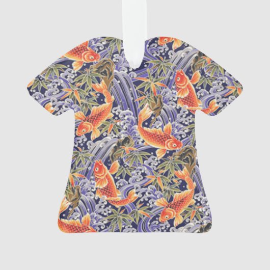 ハワイアンシャツクリスマスオーナメント オーナメント (裏面)