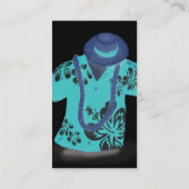 ハワイアンシャツプロファイルカード 名刺 (裏面)