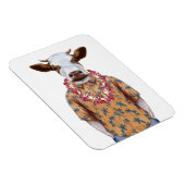 ハワイアンシャツ牛 マグネット (右側)