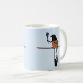 ハワイアンシャマバードセルフィー コーヒーマグカップ (正面右)