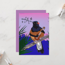 ハワイアンシャマ遊バードウクレレ 招待状