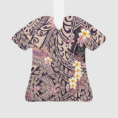 ハワイアンシャルクトゥースタパフュージョンオーナメント オーナメント (裏面)