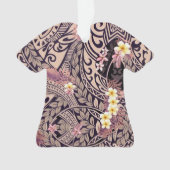 ハワイアンシャルクトゥースタパフュージョンオーナメント オーナメント (正面)