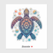 ハワイアンシータートルティージーディージーハワイビーチ シール (シート)