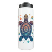 ハワイアンシータートルティージーディージーハワイビーチ タンブラー (正面)