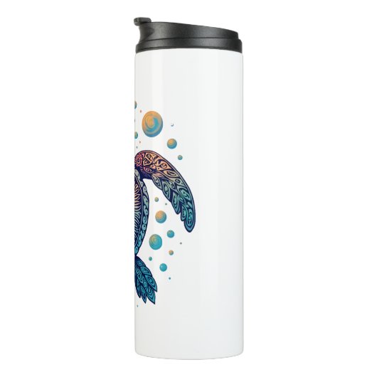 ハワイアンシータートルティージーディージーハワイビーチ タンブラー (回転右)