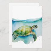 ハワイアンシータートルホヌ海ハワイアイランドラブ シーズンカード (正面/裏面)