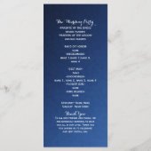 ハワイアンシータートルホワイトオンブルービーチプログラム プログラム (裏面)