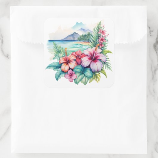 ハワイアンシール スクエアシール (バッグ)