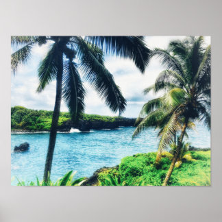 ハワイアンシーンポスター ポスター