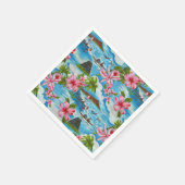 ハワイアンシーン スタンダードカクテルナプキン (角)