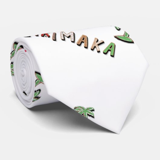 ハワイアンジンジャーブレッドCookieとキャンディ ネクタイ (ロール)