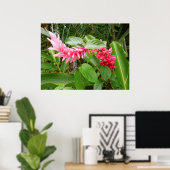 ハワイアンジンジャー ポスター (ホームオフィス)