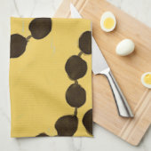 ハワイアンスタイルククイナットカスタムキッチンタオル キッチンタオル (四つ折り)