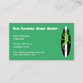 ハワイアンスタイルサーフショップ 名刺 (正面)