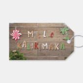 ハワイアンスタイルジンジャーブレッド挨拶 ギフトタグ (正面(横))