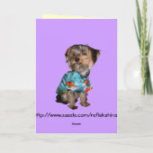 ハワイアンスタイルハッピーニューイヤーカード シーズンカード (裏面)